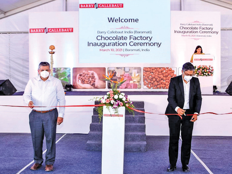 Opening of new chocolate and compound manufacturing facility, located in Baramati